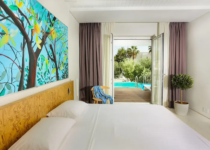 호텔 Mykonos Dove Beachfront Platys Gialos (Mykonos)