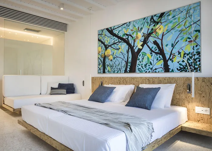 호텔 Mykonos Dove Beachfront Platys Gialos (Mykonos)