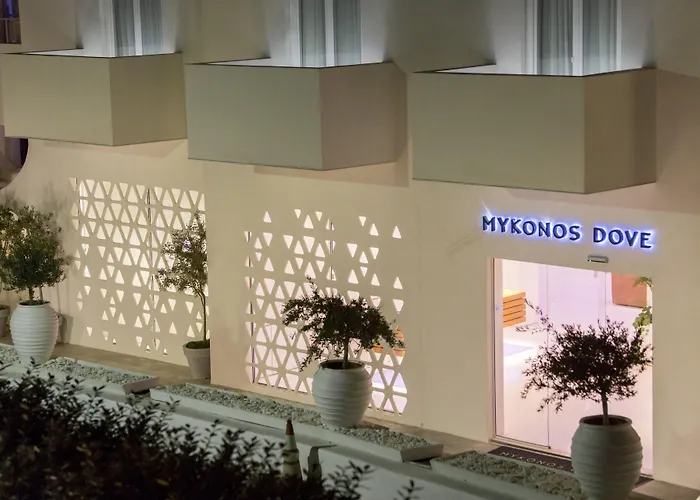 호텔 Mykonos Dove Beachfront Platys Gialos (Mykonos)