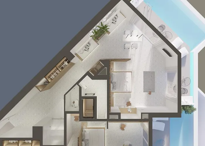 ホテル Mykonos Dove Beachfront