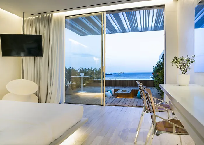 Mykonos Dove Beachfront ホテル プラティス・ヤロス